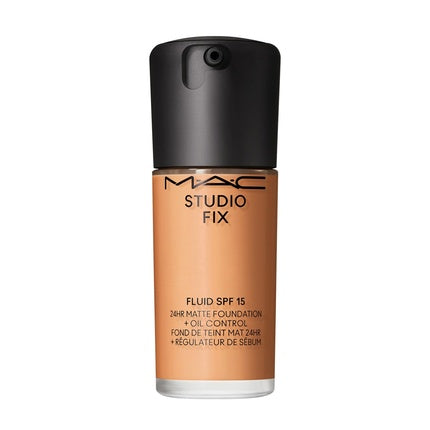Fond de ten lichid Mac Studio Fix Fluid SPF 15, matifiere 24h, control sebum, 30 ml