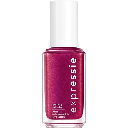 Lac de unghii, Essie, Expressie Quick-Dry, 10ml, Roz metalic
