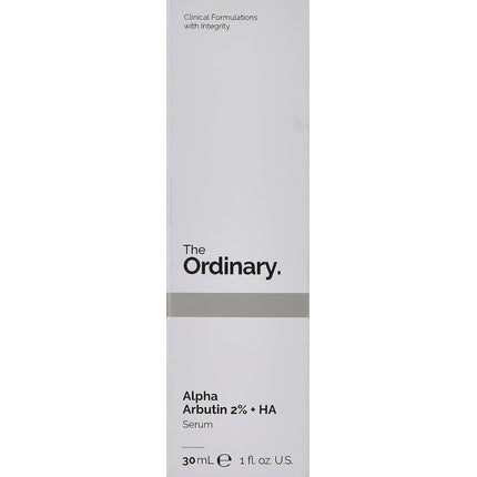 Serum cu Acid Hialuronic, The Ordinary, Alfa Arbutină 2% + HA, 30ml