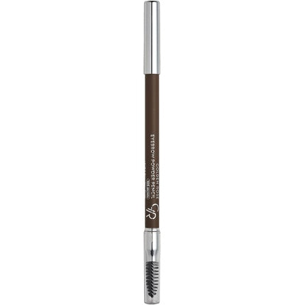 Creion pentru Sprâncene Golden Rose, Eyebrow Powder & Pencil 105, Maro Închis
