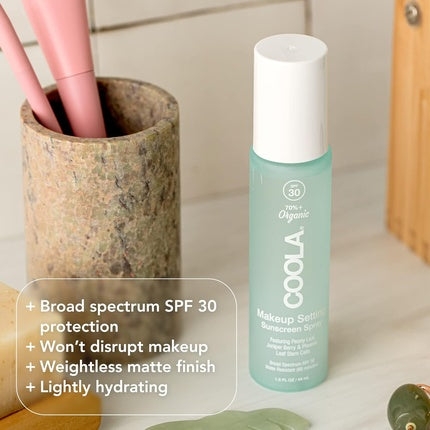 Spray Fixare Machiaj, Coola, SPF 30, 42g