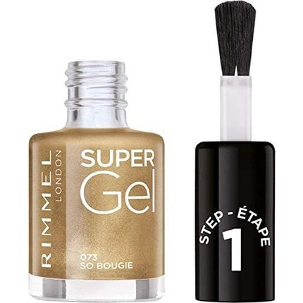 Lac unghii Rimmel, Super Gel, 073 So Bougie, auriu