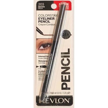 Creion Eyeliner Revlon Colorstay, Culoare Neagră și Brun