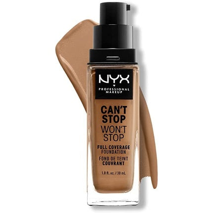 Fond de ten NYX Professional Makeup Can't Stop Won't Stop Neutral Tan 30ml Finisaj Mat