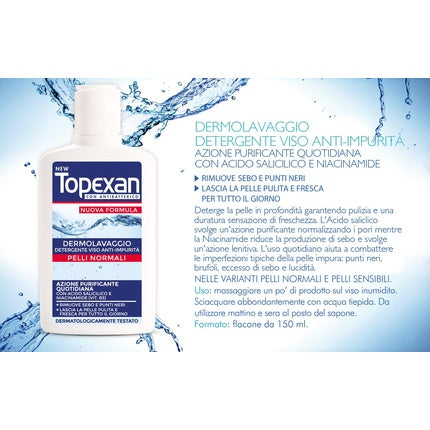 Cremă de Față, Topexan, Piele Normală, 150ml
