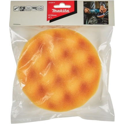 Burete Velcro Makita D-62614 Portocaliu, 150mm, Rotund