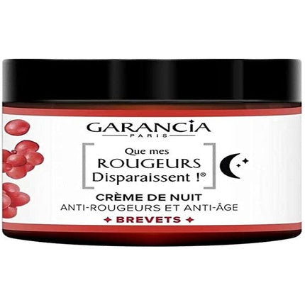 Cremă de Noapte Garancia Que Mes Rougeurs Disparaissent, Anti-roșeață și Anti-îmbătrânire, 50 ml