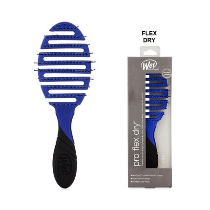 Perie păr, Wet Brush Pro Flex Dry, albastru regal