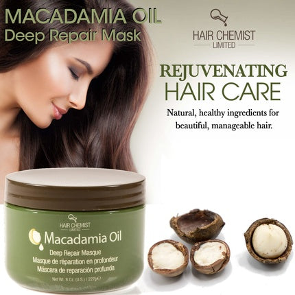 Masca de păr Hair Chemist cu ulei de macadamia pentru reparare profundă, 290 g