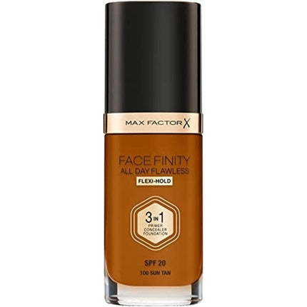 Fond de ten lichid, Max Factor, Facefinity All Day Flawless 3in1, Sun Tan