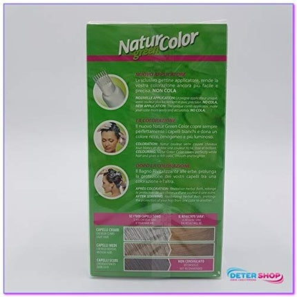 Renee' Blanche NaturColor Green9 D, Vopsea de Păr Permanentă, Blond Golden, 170g
