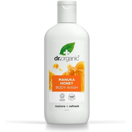 Gel de duș Dr Organic Manuka, 250ml, fără parabeni