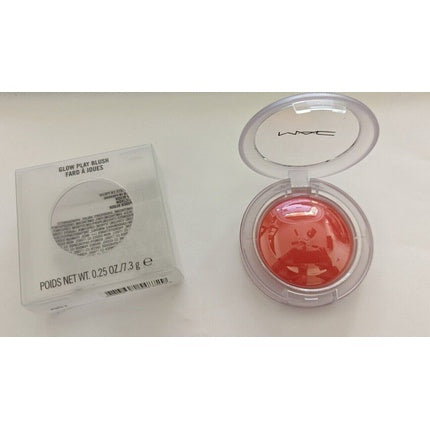 Mac Glow Play Blush, Groovy, Bright Pinky Coral, pudră de obraz