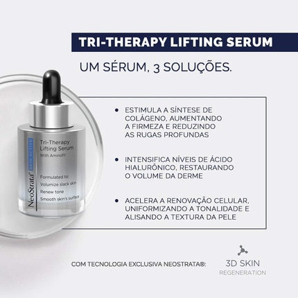 Ser anti-îmbătrânire, Neostrata, Skin Active Tri-Therapy, 30ml