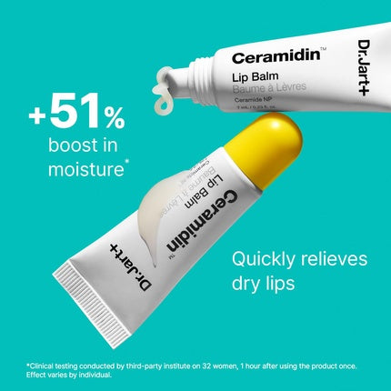 Balsam de buze Dr.Jart+ Ceramidin Jelly Lip Balm, 15g, alb-galben
