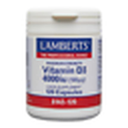 Vitamine D3, Lamberts, 4000iu, 120 capsule