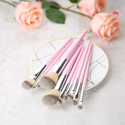 Set pensule machiaj Tb Tools For Beauty MIMO, 10 piese