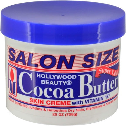 Cremă pentru corp Hollywood Beauty Skin Creme Cocoa Butter cu Vitamina E, 708g