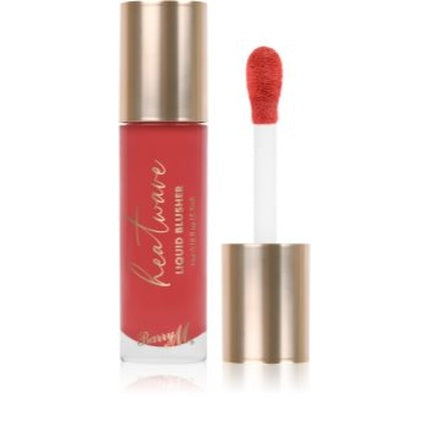 Blush lichid Barry M Heatwave, culoare roșu-portocalie, 26 ml