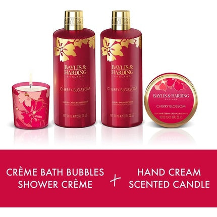 Set cadou baie, Baylis & Harding, Boudoire, Cireș înflorit, vegan
