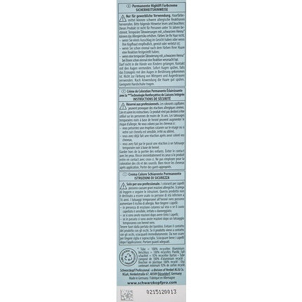 Vopsea de păr, Schwarzkopf, Igora Royal, blond cenușiu, 60 ml