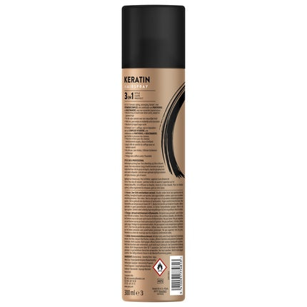 Spray Fixativ Par Syoss Keratin, 300 ml, Negru