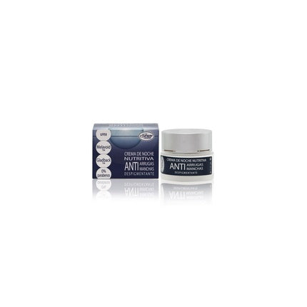 Crema de Noapte Nurana Anti-Îmbătrânire, 50ml, Alb