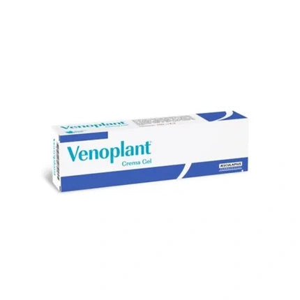 Crema Gel Venoplant, Aesculapius Farmaceutici, 100 ml, ambalaj albastru și alb