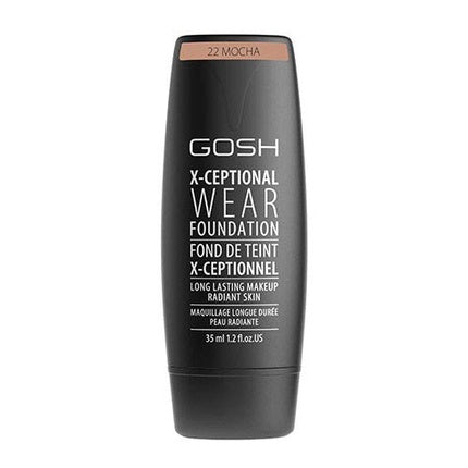 Fundament GOSH X-Ceptional Foundation, Shade 22 Mocha, 35ml