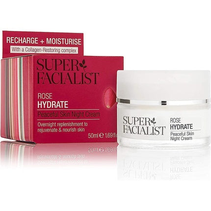 Cremă de Noapte, Super Facialist, Rosehip, hidratare piele, 50ml