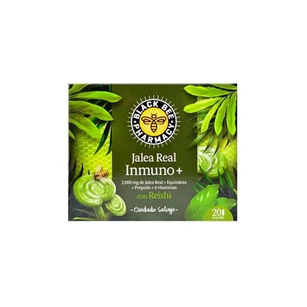 Supliment alimentar BlackBee Jalea Real Immuno+, cu propolis și echinacea, 20 ampule
