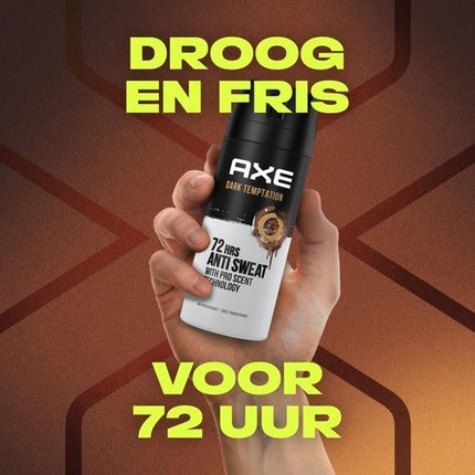 Spray deodorant, Axe, Dark Temptation, 150 ml