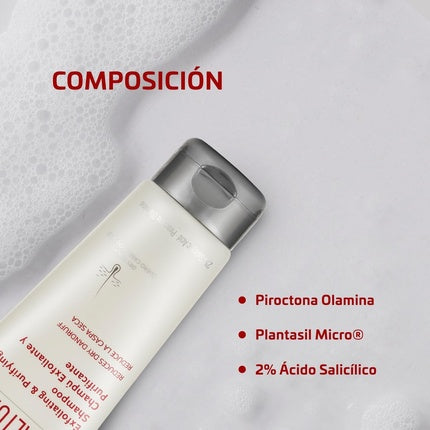 Șampon exfoliant și purificant, Cantabria Labs, IRALTONE, 200ml