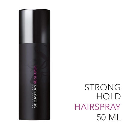 Spray de păr Sebastian Strong Hold Hairspray 50ml, ambalaj negru