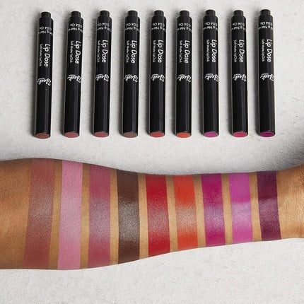 Ruj Sleek Lip Dose Soft Matte roșu