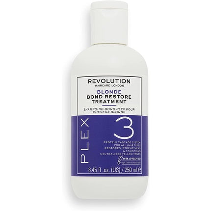Masca de păr, Revolution Beauty, Plex 3 Bond Restore, 250ml
