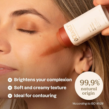 Attitude Oceanly Bronzer Stick, Plastic-Free, Titanium Dioxide-Free
