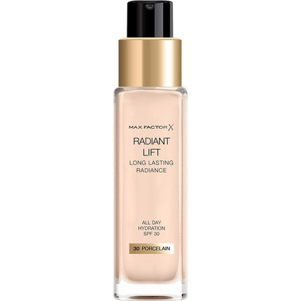 Fond de ten, Max Factor, Radiant Lift, SPF30, 30 Porcelain, 30ml