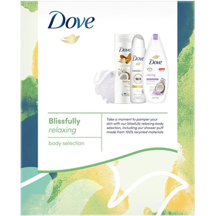 Set Cadou Îngrijire Dove, alb, 3 piese