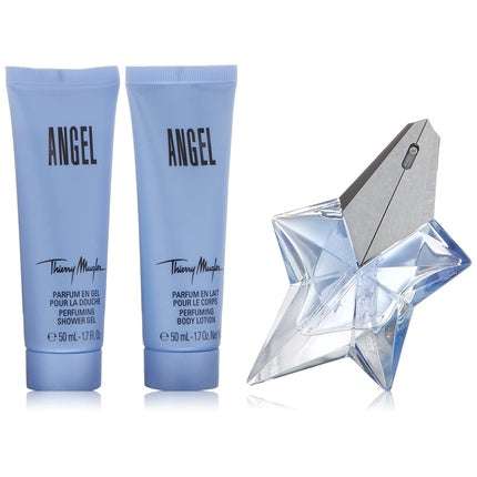 Set parfum Thierry Mugler Angel, 2x50ml, albastru