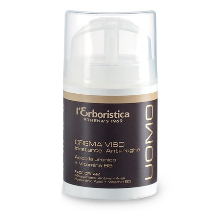 Cremă față anti-îmbătrânire, Athenas, Uomo, 50ml