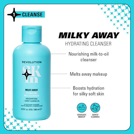 Lapte Curățător Revolution Skincare Milky-Away, 210 g