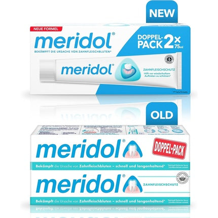 Pastă dinți, Meridol, set 2x75ml, alb