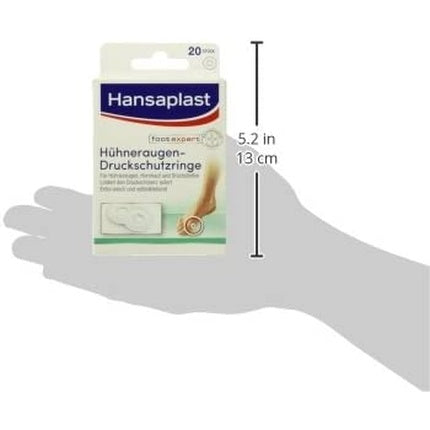 Plasturi Protecție Calozități, Hansaplast, 20 Bucăți, alb