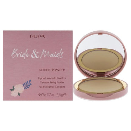 Pudră compactă Pupa Milano Bride, roz, SPF 15