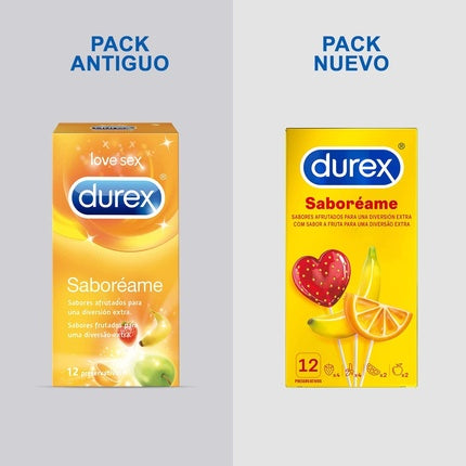 Prezervative, Durex Savoreame, aromă fructe