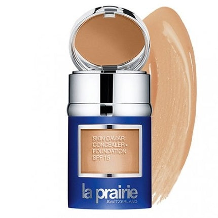 Fond de ten cu corector, La Prairie, Skin Caviar, SPF 15, Ivory