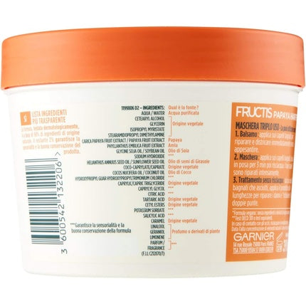 Masca Par, Garnier Fructis, Papaya Repair 390ml