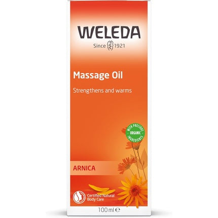 Ulei de masaj Weleda cu Arnica, 95 ml, recomandat de fizioterapeuți