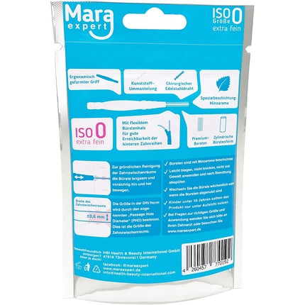Perii Interdentale Mara Expert, Model Standard, Culoare Roz, Dimensiune 0.4mm (ISO 0)